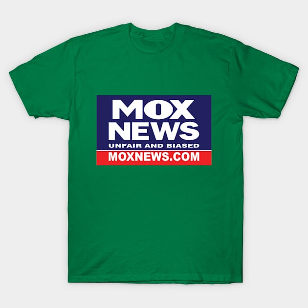 MoxNews CardStyle Logo T-Shirt by MoxMerch